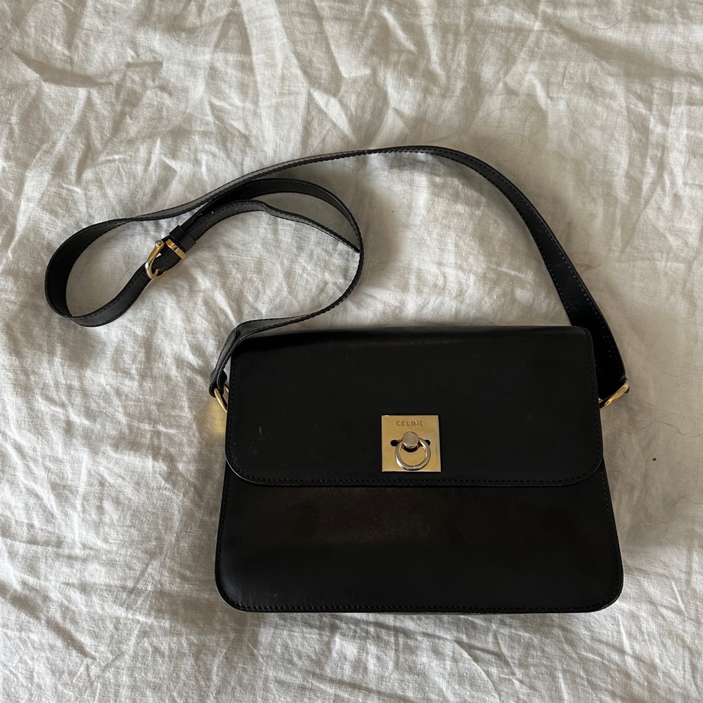 Celine Structured Crossbody Bag